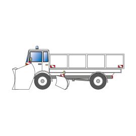 KIT 2 FRONT ALUMINIUM PLATES + 3 REAR ALUMINIUM PLATES + 4 ADH SIDE STRIPS